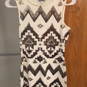Express Sequins Dress